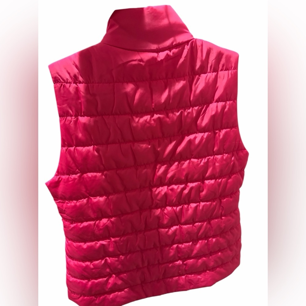 Michael Kors Fuchsia Puffer Vest - Picture 4 of 4